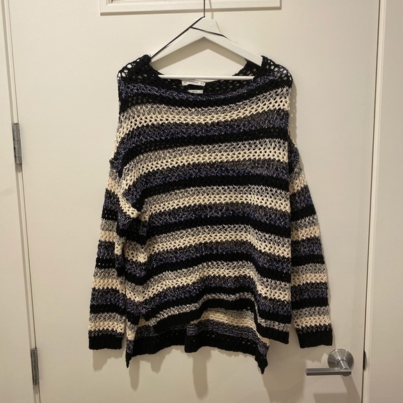 New with tag Zara scoopneck knit top knitwear - Picture 1 of 5